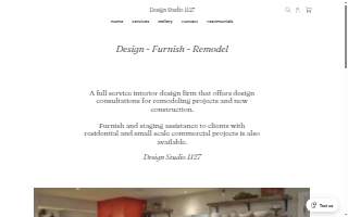 Design Studio 1127 website