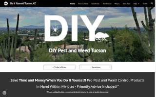 Do It Yourself Pest and Weed Control website