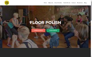 Floor Polish Dance Studio website