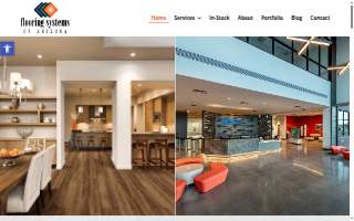 Flooring Systems of Arizona website