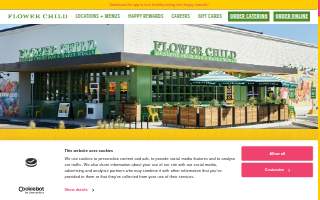 Flower Child website