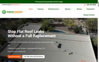 GreenGo Roofing website