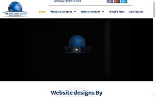 Heart and Soul Web Design LLC website