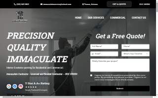 Immaculate Painting Contractor sX LLC website