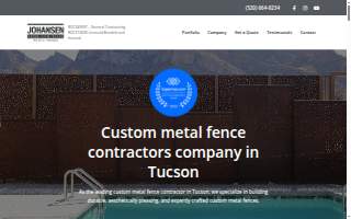Johansen Fence & Gate of Tucson website