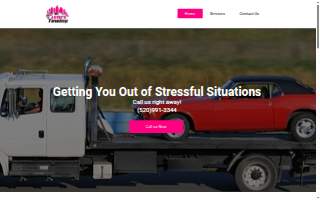 Lettys Towing & Recovery LLC website