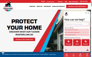 Mighty Dog Roofing of Tucson website