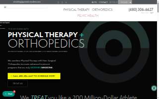Modern Sports Medicine Physical Therapy and Orthopedics of Tucson website