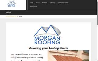 Morgan Roofing LLC website