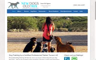 New Dogs - Old Trix website