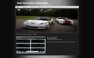 Next Generation Automotive of Tucson website