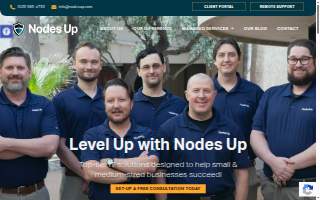 Nodes Up Tucson - IT Computer Services, VOIP Phone Solutions & Business Wireless Infrastructure website