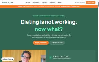 Pound of Cure Weight Loss website