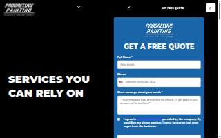 Progressive Painting LLC website