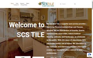 SCS Tile website