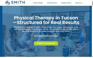 Smith Performance Center website