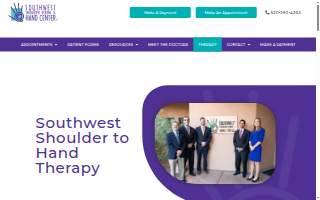Southwest Shoulder to Hand Therapy - Central website