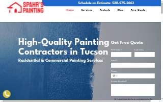 Spahr’s Painting website