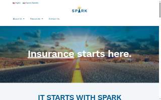 Spark Business Solutions website