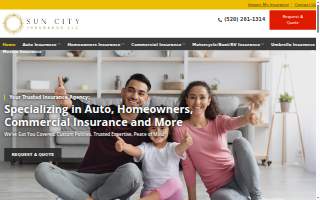 Sun City Insurance LLC (Auto & Homeowners insurance) website