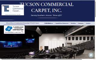 Tucson Commercial Carpet website