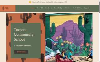 Tucson Community School website
