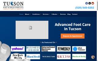 Tucson Foot and Ankle Institute website