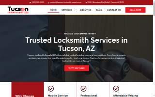 Tucson Locksmith website