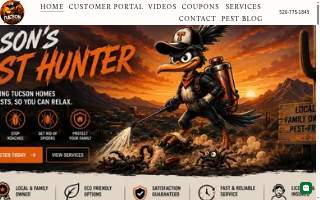 Tucson Pest Control website