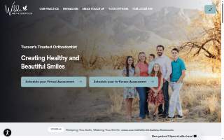 Wilde Orthodontics website