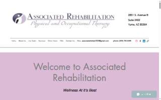 Associated Rehabilitation Physical and Occupational Therapy website