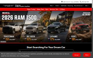 Chapman Dodge Chrysler Jeep Ram website