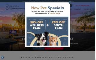 Foothills Animal Hospital and Emergency Center website