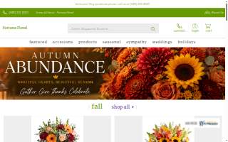 Fortuna Floral website