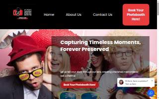 Funny Photo Booth 360 website