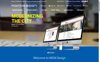 MGM Design of Yuma website
