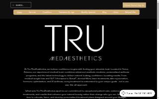 Tru MedAesthetics & Wellness website