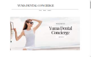 Yuma Dental Concierge website