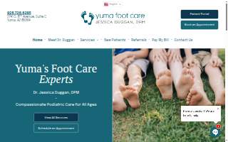 Yuma Foot Care - Jessica Duggan, DPM website