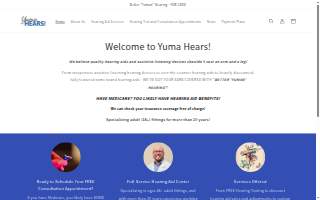 Yuma Hears website