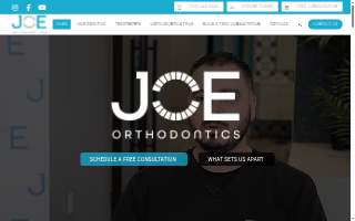 Joe Orthodontics of Adelanto website