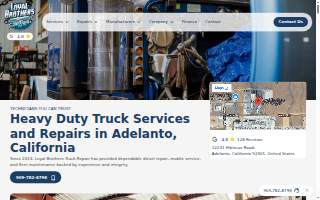 Loyal Brothers Truck Repair website