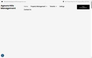Agoura Hills Management website