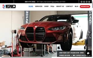 EAD Motorsport website