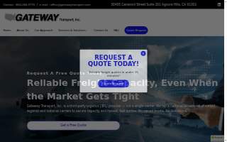 Gateway Transport Inc website