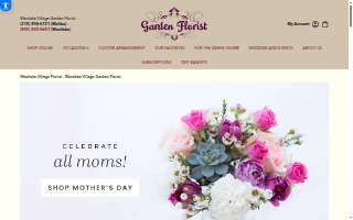 Westlake Village Garden Florist website