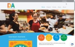 Downtown Alameda Business Assoc. website