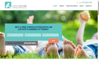 Tseng Law Firm website