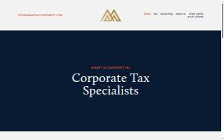 Albany Accountancy, Inc. website