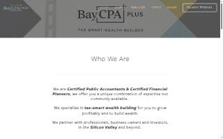 Bay CPA Plus website